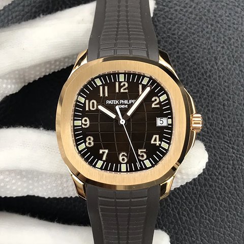 파텍필립 아쿠아넛 금통 러버밴드 40mm