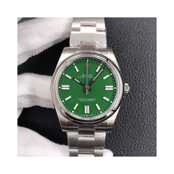 롤렉스 오이스터 퍼페추얼 그린 36mm 상품 이미지 1