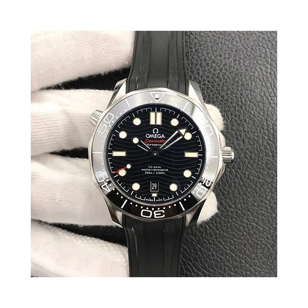 오메가 씨마스터 다이버 300 검판 러버밴드 42mm 상품 이미지 1