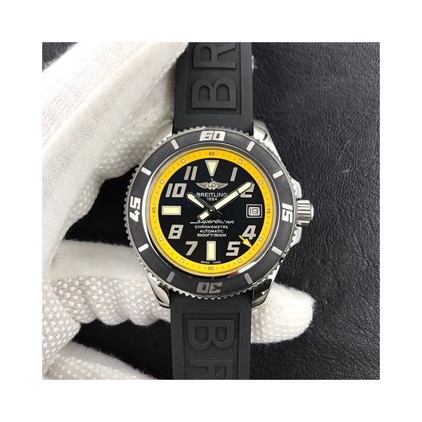 브라이틀링 슈퍼오션 러버밴드 42mm 상품 이미지 1