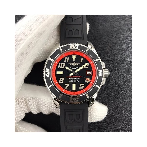 브라이틀링 슈퍼오션 러버밴드 42mm 상품 이미지 1