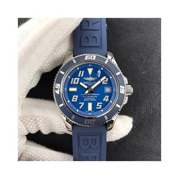 브라이틀링 슈퍼오션 러버밴드 42mm 상품 이미지 1
