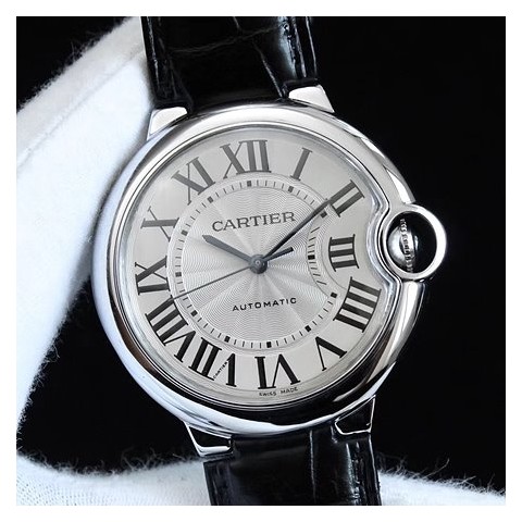 까르띠에 발롱블루 가죽밴드 36mm
